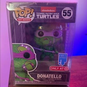 Funko Pop! Art Series Donatello - Green and Purple